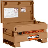 Model 32 Jobsite Chest with Padlock, 32" x 19" x 19", Steel, Tan Fastek