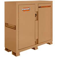Model 111 Jobsite Cabinet with Padlock, Steel, 47.5 Cubic Feet, Tan Fastek