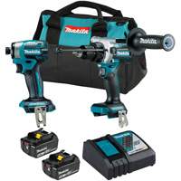 LXT Brushless Cordless Impact Driver & Hammer Drill/Driver Combo Kit, Lithium-Ion, 18 V Fastek