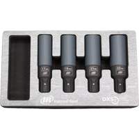 Metric Lug Nut Impact Socket Set, 4 Pcs, Impact Fastek