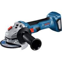 Brushless Angle Grinder with Slide Switch, 4-1/2" Wheel, 18 V Fastek