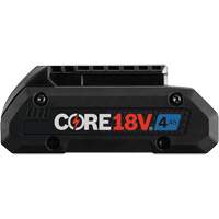 CORE18V&reg; Advanced Power Battery, Lithium-Ion, 18 V, 4 A Fastek
