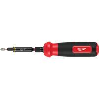 8-IN-1 Multi-Bit & Nut Driver with SHOCKWAVE Impact Duty Bits & Nut Drivers, 8-1/3" L, Cushion Grip Handle Fastek