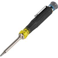 13-in-1 Multi-Bit Pocket Precision Screwdriver, 6-1/2" L, Cushion Grip Handle Fastek