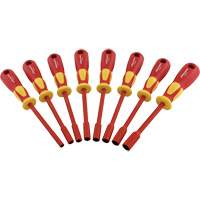 Metric Insulated Nut Driver Set, 1000 V, 8 Pcs Fastek