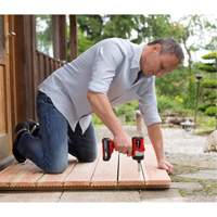 Cordless Impact Driver Kit, 1/4", 1240 in-lbs Max. Torque, 18 V, Lithium-Ion Fastek