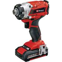 Cordless Impact Driver Kit, 1/4", 1240 in-lbs Max. Torque, 18 V, Lithium-Ion Fastek