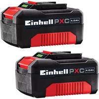 Ensemble batteries Power X-Change, Lithium-ion, 18 V, 4 Ah Fastek