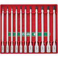 Long Bit Socket Set, Torx&reg;, 1/4"/3/8" Drive, 11 Pcs Fastek