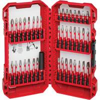40-Piece SHOCKWAVE Impact-Duty Driver Bit  Set Fastek