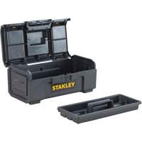 Toolbox, 16" W x Black/Yellow Fastek