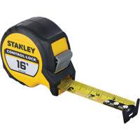 CONTROL-LOCK Tape Measure, 25 mm x 16', Imperial Graduations Fastek