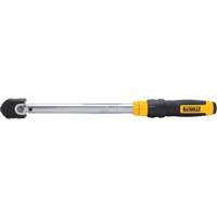 Micrometer Torque Wrench, Click, 3/8" Square Drive, 20 - 100 ft-lbs./27.11-135. 58 N.m Fastek