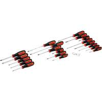 Dual Material Screwdriver Set, 20 Pcs. Fastek