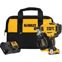 15° Cordless Coil Roofing Nailer Kit, 20 V, Lithium-Ion Fastek