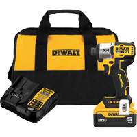 XR&reg; 3-Speed Brushless Cordless Impact Driver Kit, 20 V, 1/4" Socket Fastek