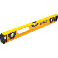 Premium Level, I-Beam, 2' L, Aluminum, 3 Fastek