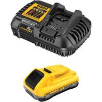 Ensemble de bloc-pile et chargeur XR POWERPACK, Lithium-ion, 20 V, 4 Ah Fastek