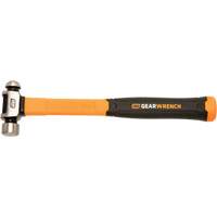 Ball Pein Hammer, 8 oz. Head Weight, Plain/Polished Face, Fibreglass Handle Fastek