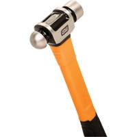 Ball Pein Hammer, 8 oz. Head Weight, Plain/Polished Face, Fibreglass Handle Fastek