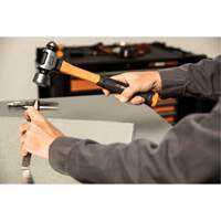 Ball Pein Hammer, 32 oz. Head Weight, Plain/Polished Face, Fibreglass Handle Fastek