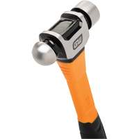 Ball Pein Hammer, 16 oz. Head Weight, Plain/Polished Face, Fibreglass Handle Fastek