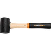Rubber Mallet, 16 oz., Wood Handle, 13" L Fastek