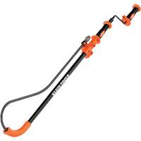 Steel Toilet Auger, Manual, 3' Cable Length, 1/2" Cable Diameter Fastek
