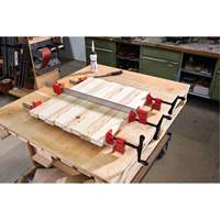Serre-joint &agrave; barre d'acier &agrave; profil en I robuste, 36" (914,4 mm) capacit&eacute;, 2" (50,8 mm) profondeur Fastek