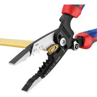 Pince &agrave; d&eacute;nuder forg&eacute;e avec poign&eacute;e KNIPEXTEND, 8" lo, 10 - 20 AWG Fastek