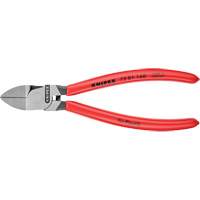 Diagonal Pliers for Flush Cutting Plastics, 6-1/4" L Fastek
