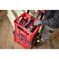 PACKOUT XL Crate, 15-3/4" x 18-5/8" x 15", Black/Red Fastek