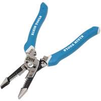 Slim Forged Wire Stripper/Cutter with Straight Handles, 8-1/4" L Fastek