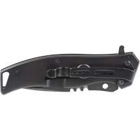 Electrician's Bearing-Assisted Open Pocket Knife, 2-95/100" Blade, Stainless Steel Blade, Aluminum Handle Fastek