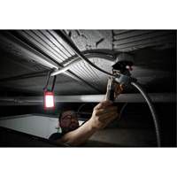 Baladeuse magn&eacute;tique rechargeable &agrave; profil bas, DEL, 100/250/500 lumens, Boîtier en Plastique/Aluminium Fastek