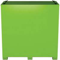 Armoire de rangement d'&eacute;PI sur place, Acier, Vert lime haute visibilit&eacute; Fastek