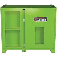 Armoire de rangement d'&eacute;PI sur place, Acier, Vert lime haute visibilit&eacute; Fastek