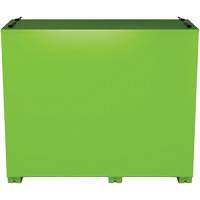 Armoire de rangement d'&eacute;PI sur place, Acier, Vert lime haute visibilit&eacute; Fastek