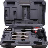 Heavy-Duty Air Hammer with Chisels, 21.8 CFM, 1/4" NPT, 2600 BPM, 3/4" x 3-3/4" (0.0mm x 0.0mm) Fastek