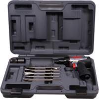 Heavy-Duty Air Hammer with Chisels, 16.2 CFM, 1/4" NPT, 3330 BPM, 3/4" x 2-1/2" (0.0mm x 0.0mm) Fastek