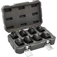 6-Point SAE Socket Set, 8 Pcs, Impact, 3/4" Drive Size Fastek