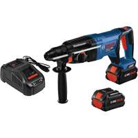 Ensemble de marteau rotatif professionel, 18 V, 1", 0-890 tr/min Fastek
