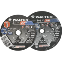 Zip Cut-Off Wheel, 4" x 1/4", 3/8" Arbor, Type 1 Fastek