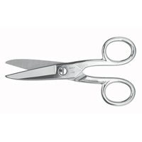 Electrician's Scissors, 5-1/4", Rings Handle UG815 | Fastek