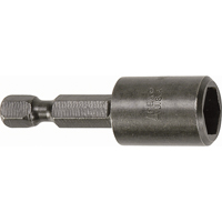 Nutsetter For SAE Sheet Metal Screws, 1/4" Tip, 1/4" Drive, 2-14/25" L, Non-Magnetic UQ803 | Fastek