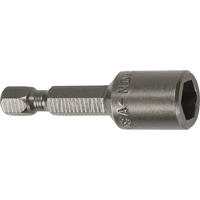Nutsetter For Metric Sheet Metal Screws, 6 mm Tip, 1/4" Drive, 44.5 mm L, Magnetic UQ813 | Fastek