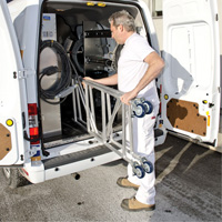 &eacute;chafaudages mobiles - &eacute;chafaudage Mini, Cadre Aluminium, 42" p x 48-1/2" h Fastek