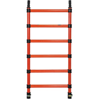 Composants pour &eacute;chafaudages la tour en fibre de verre, Montant d'extr&eacute;mit&eacute;, 27" la x 60" h Fastek