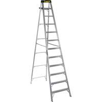 3400 Series Industrial Extra Heavy-Duty Step Ladder, 12', Aluminum, 300 lbs. Capacity, Type 1A VC315 | Fastek