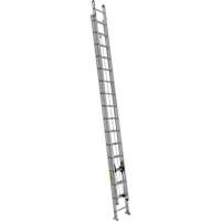 Industrial Heavy-Duty Extension/Straight Ladders, 300 lbs. Cap., 32'/29' H, Grade 1A VC326 | Fastek